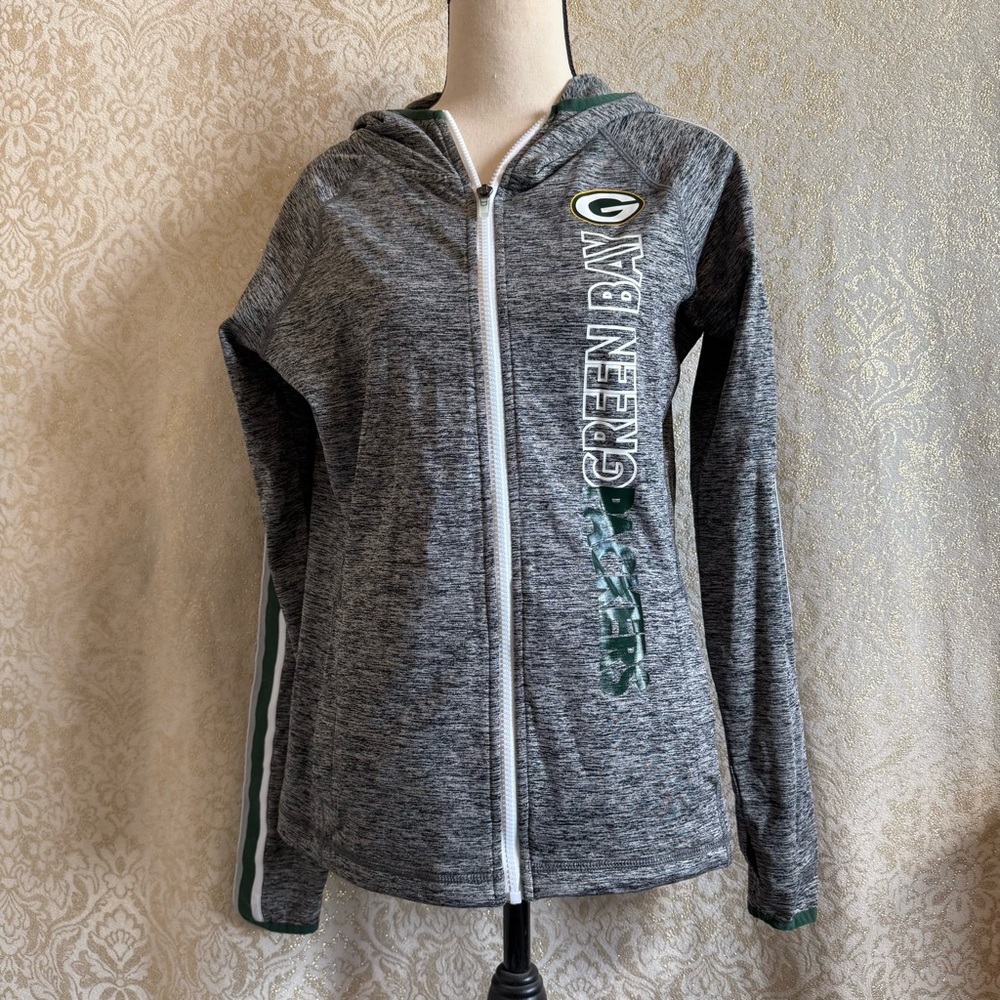 Green Bay Packers Full Zip Jacket with Hood